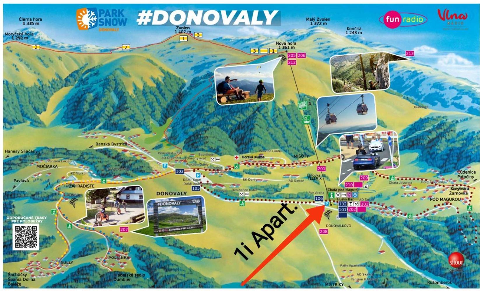 1I Apartman Donovaly Magura Nova Hola Ngoại thất bức ảnh